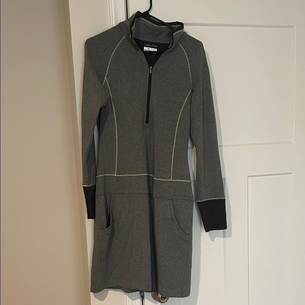 Charcoal Jacket with Black Trim